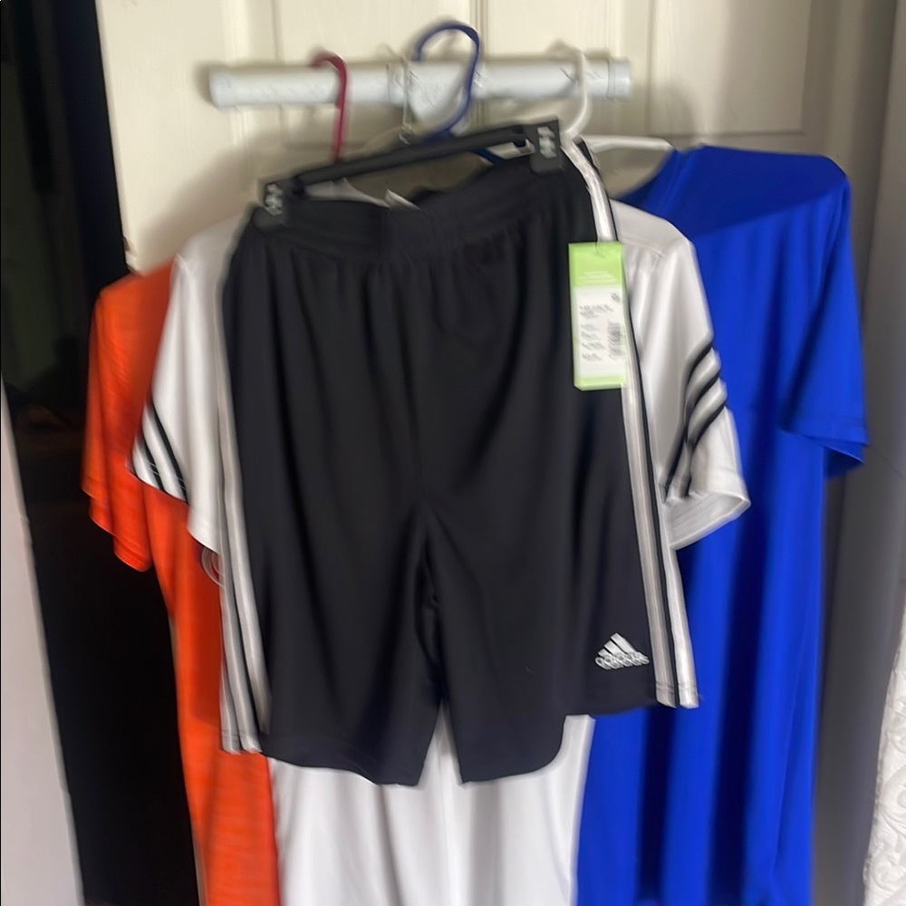 Adidas Black Athletic Shorts